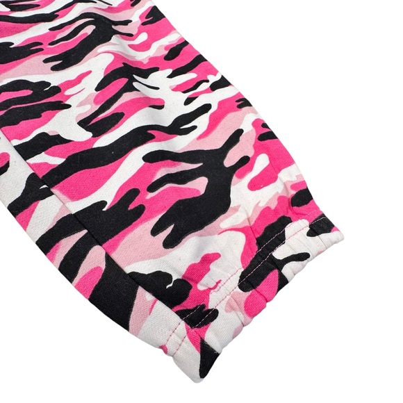 Pink Camouflage Jogger Sweatpants - Picture 7 of 10